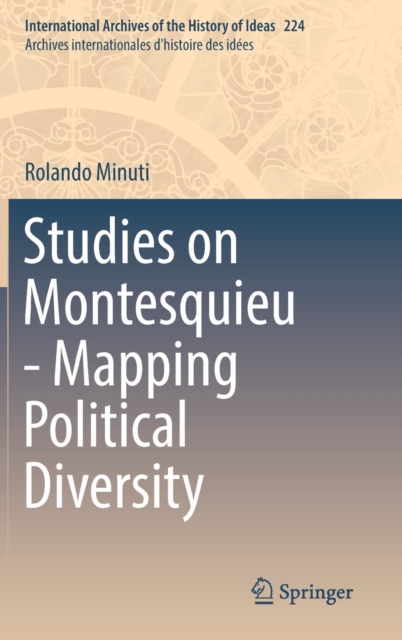 Studies on Montesquieu - Mapping Political Diversity, Hardback Book