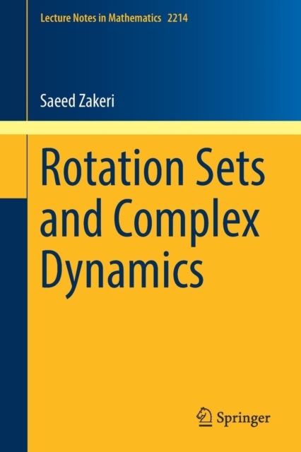Rotation Sets and Complex Dynamics, Paperback / softback Book