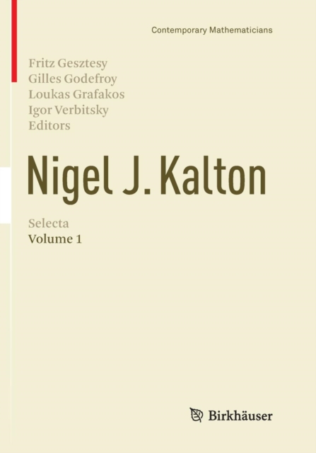 Nigel J. Kalton Selecta : Volume 1, Paperback / softback Book