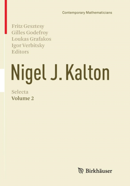 Nigel J. Kalton Selecta : Volume 2, Paperback / softback Book