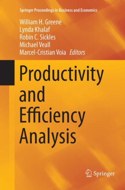 Productivity and Efficiency Analysis, Paperback / softback Book