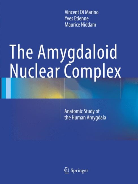 The Amygdaloid Nuclear Complex : Anatomic Study of the Human Amygdala, Paperback / softback Book