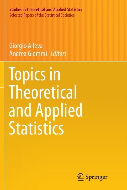 Topics in Theoretical and Applied Statistics, Paperback / softback Book