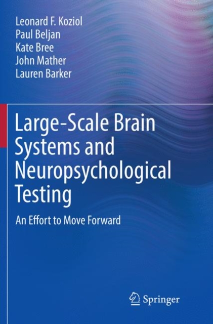 Large-Scale Brain Systems and Neuropsychological Testing : An Effort to Move Forward, Paperback / softback Book