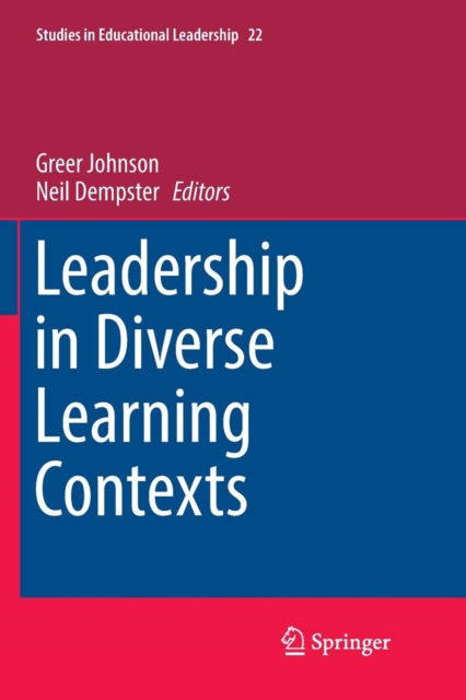 Leadership in Diverse Learning Contexts, Paperback / softback Book