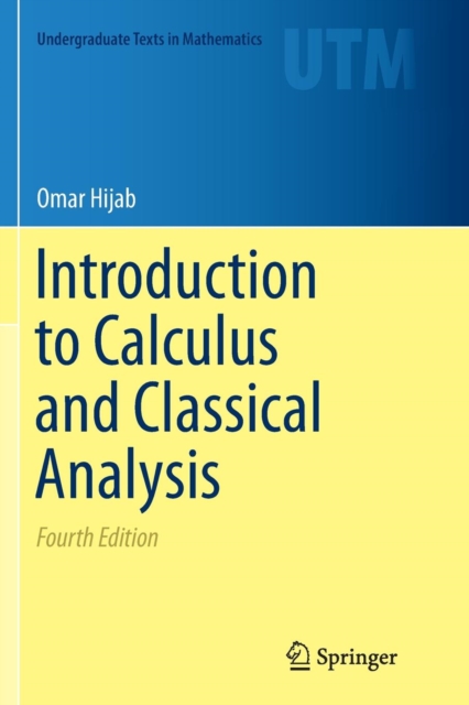 Introduction to Calculus and Classical Analysis, Paperback / softback Book