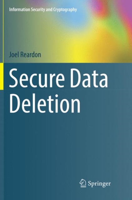 Secure Data Deletion, Paperback / softback Book
