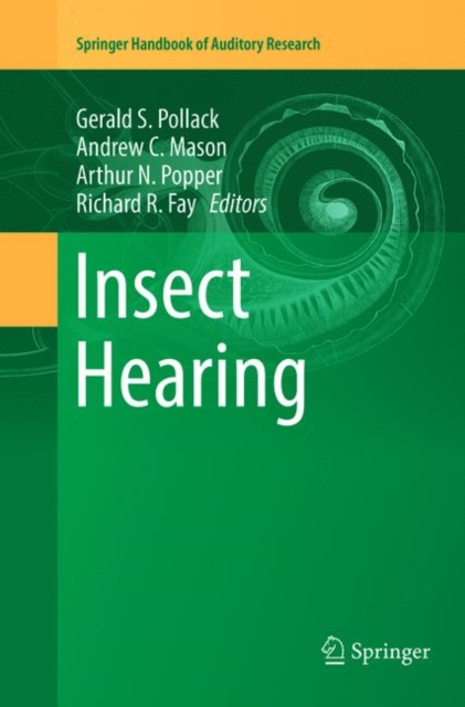 Insect Hearing, Paperback / softback Book