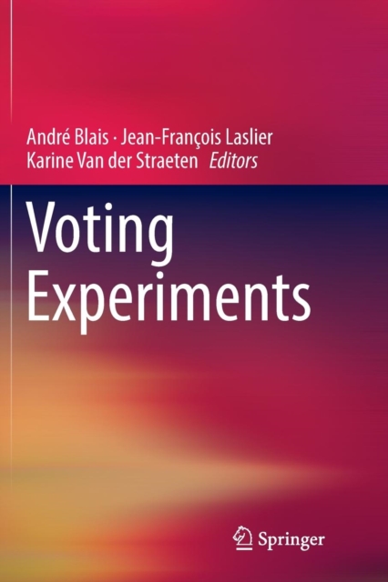 Voting Experiments, Paperback / softback Book