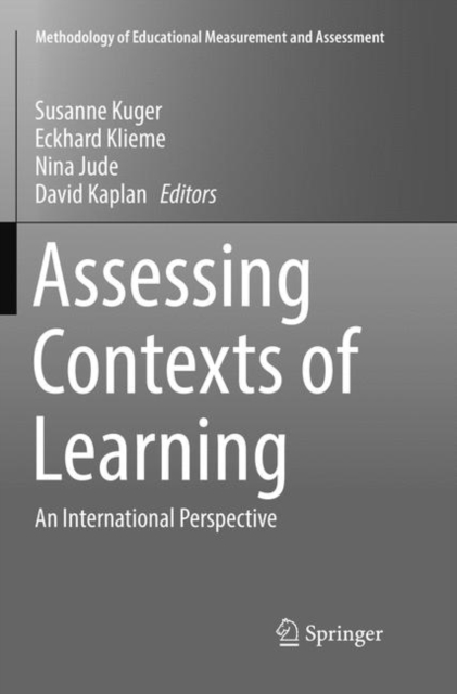 Assessing Contexts of Learning : An International Perspective, Paperback / softback Book