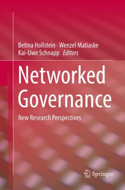 Networked Governance : New Research Perspectives, Paperback / softback Book
