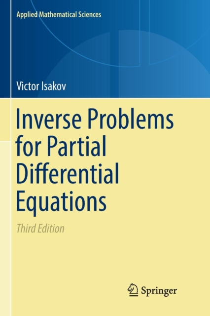 Inverse Problems for Partial Differential Equations, Paperback / softback Book