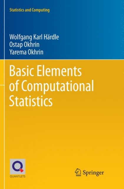 Basic Elements of Computational Statistics, Paperback / softback Book