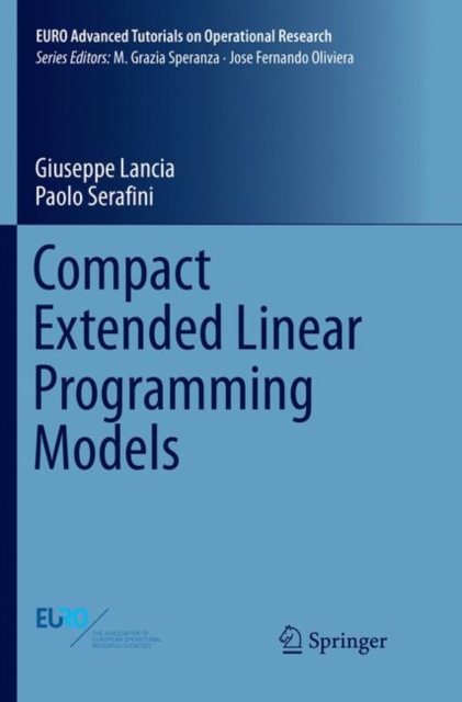 Compact Extended Linear Programming Models, Paperback / softback Book