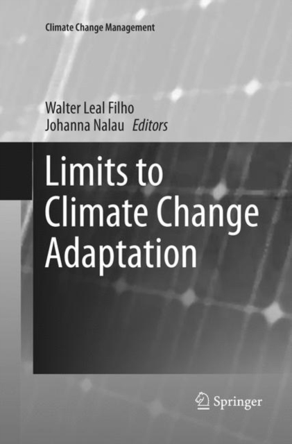 Limits to Climate Change Adaptation, Paperback / softback Book