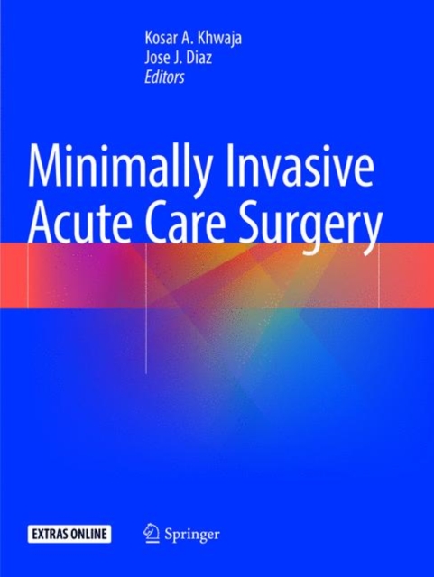 Minimally Invasive Acute Care Surgery, Paperback / softback Book