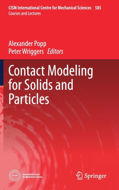 Contact Modeling for Solids and Particles, Hardback Book