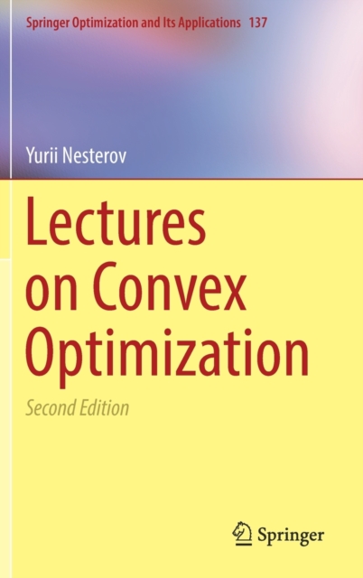 Lectures on Convex Optimization, Hardback Book
