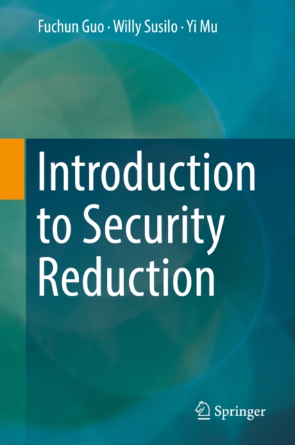 Introduction to Security Reduction, PDF eBook