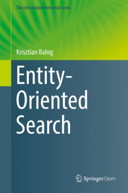 Entity-Oriented Search, Hardback Book