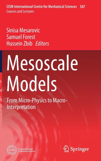 Mesoscale Models : From Micro-Physics to Macro-Interpretation, Hardback Book