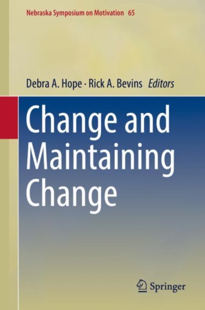 Change and Maintaining Change, Hardback Book