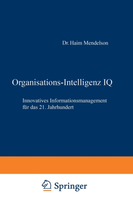 Organisations-Intelligenz IQ, Paperback / softback Book