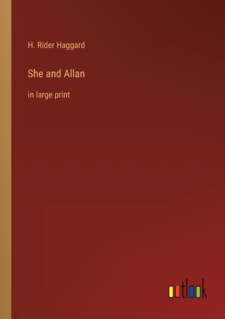 She and Allan : in large print, Paperback / softback Book