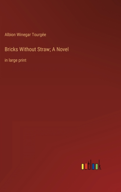 Bricks Without Straw; A Novel : in large print, Hardback Book