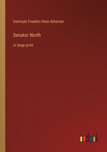 Senator North : in large print, Paperback / softback Book