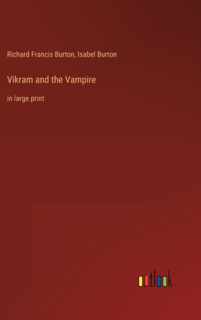 Vikram and the Vampire : in large print, Hardback Book