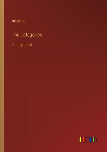 The Categories : in large print, Paperback / softback Book