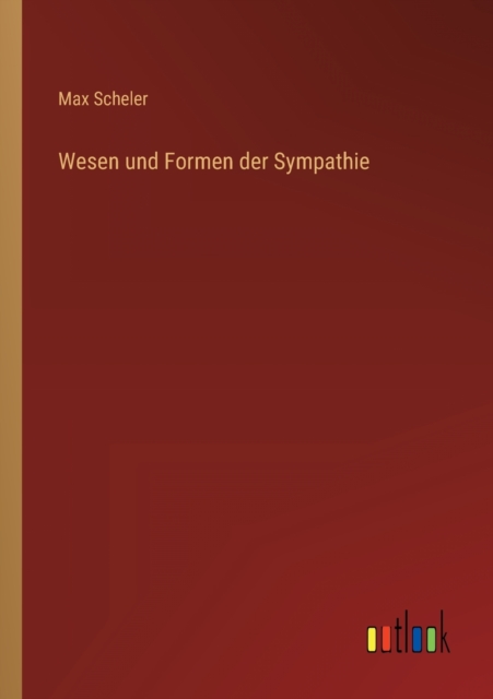 Wesen und Formen der Sympathie, Paperback / softback Book