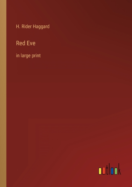 Red Eve : in large print, Paperback / softback Book