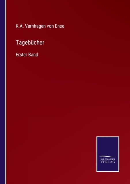 Tagebucher : Erster Band, Paperback / softback Book