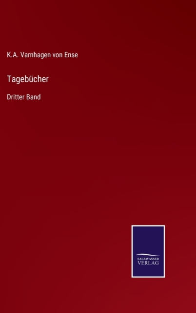 Tagebucher : Dritter Band, Hardback Book