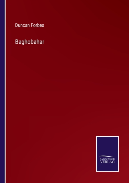 Baghobahar, Paperback / softback Book