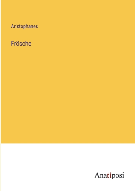 Froesche, Paperback / softback Book