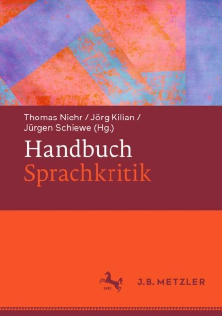 Handbuch Sprachkritik, Hardback Book