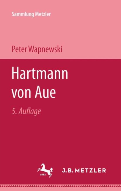 Hartmann von Aue, Paperback / softback Book