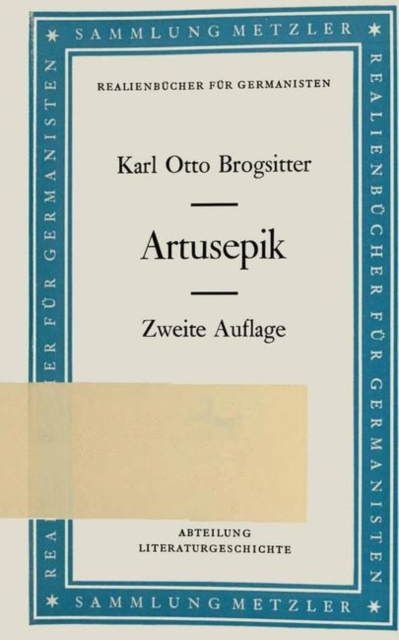 Artusepik, Paperback / softback Book