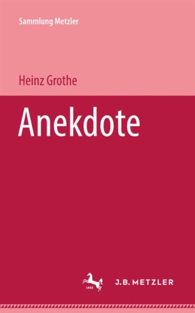 Anekdote, Paperback / softback Book