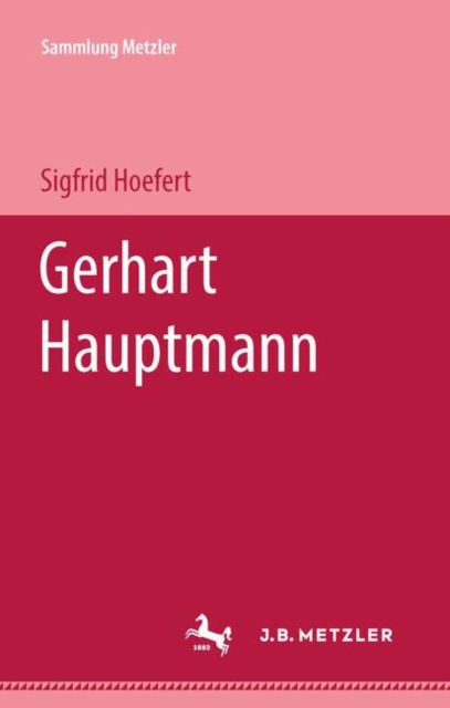 Gerhart Hauptmann, Paperback / softback Book