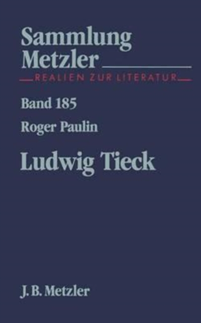 Ludwig Tieck, Paperback Book