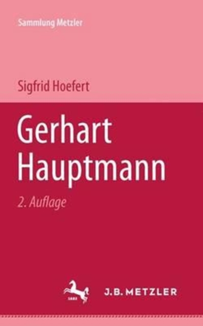 Gerhart Hauptmann, Paperback Book