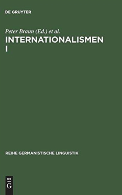 Internationalismen I, Hardback Book