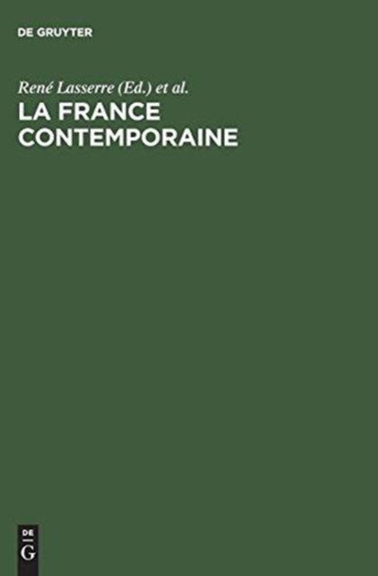 La France contemporaine, Hardback Book