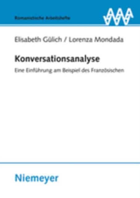 Konversationsanalyse, Hardback Book