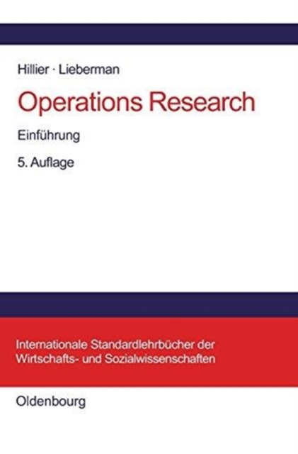 Operations Research : Einfuhrung, Hardback Book