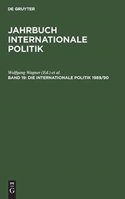 Die Internationale Politik 1989/90 : Studienausgabe, Hardback Book